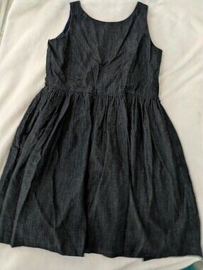 EUC Polo by Ralph Lauren dark wash denim dress